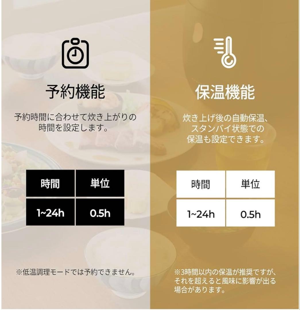 新品未開封！エペイオス　4合　多機能炊飯器　ブラック