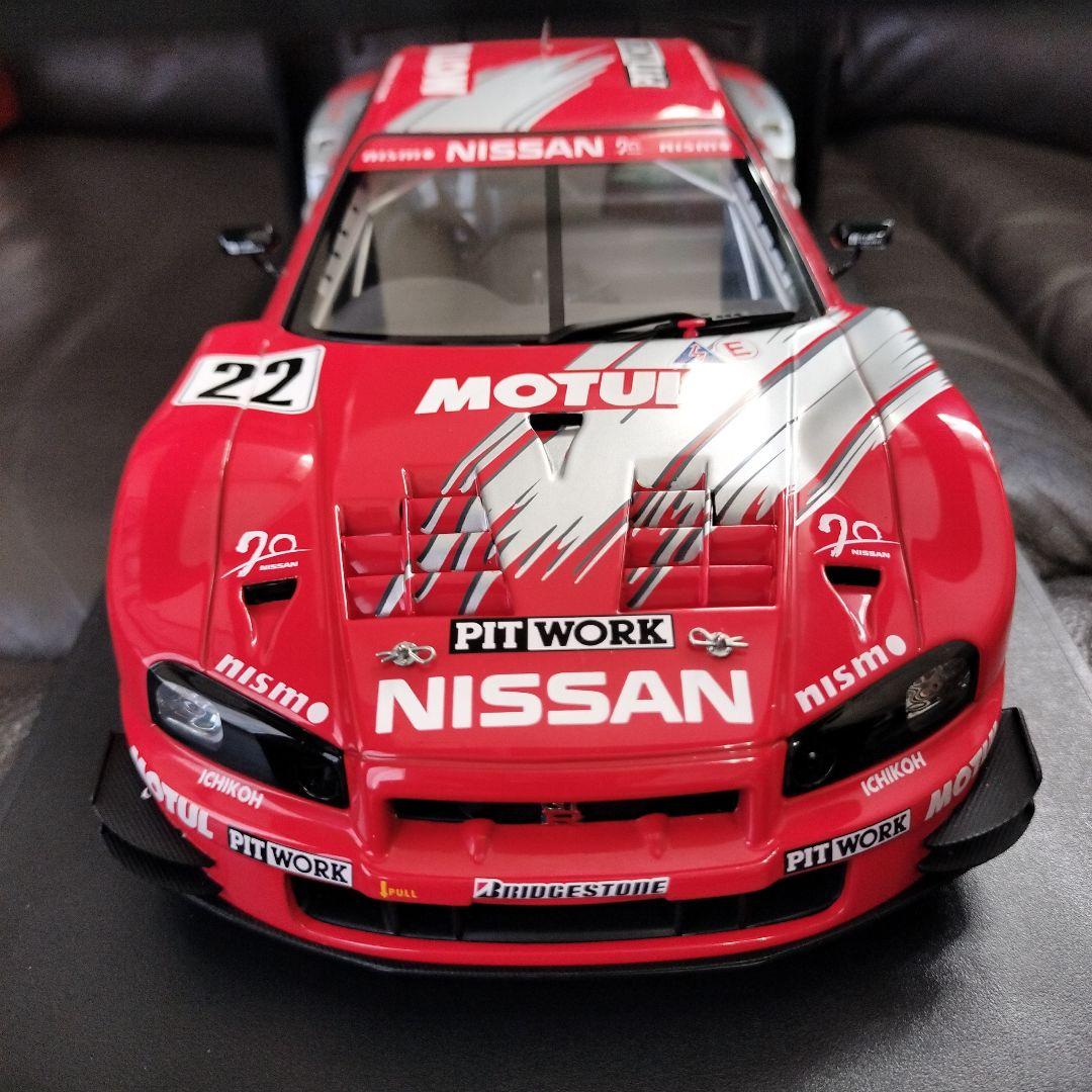 超レアオートアート1/18日産スカイライン R34GT-R 2003 MOTUL