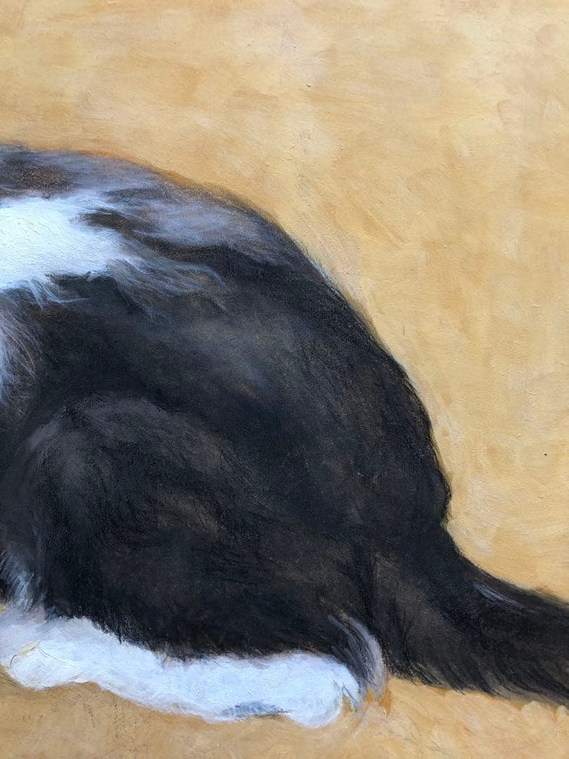 《送料無料》原画「子猫ウメ」猫イラスト
