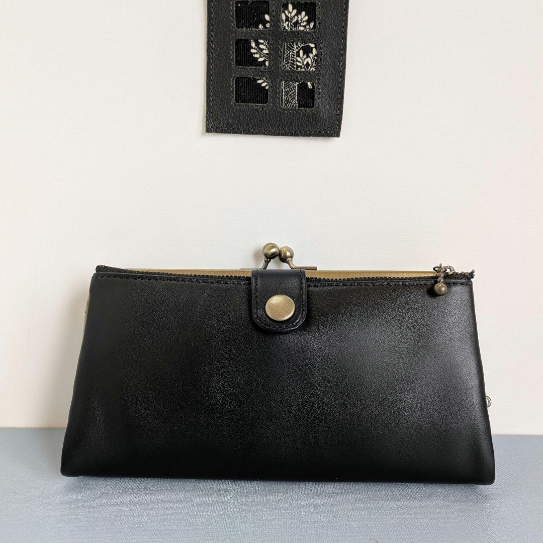 あーちゃん。　がま口お財布　ハンドメイド