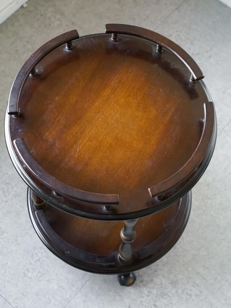 70's 飛騨産業/キツツキマーク ワゴンテーブル ミッドセンチュリー