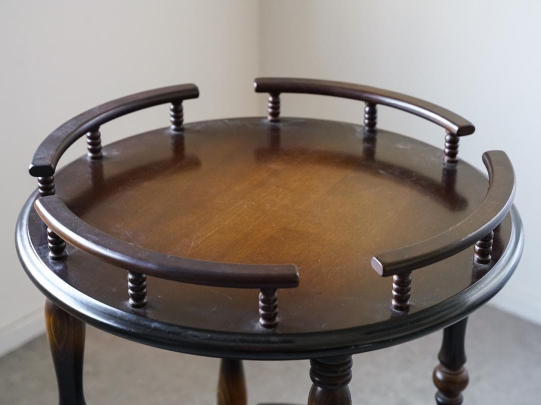 70's 飛騨産業/キツツキマーク ワゴンテーブル ミッドセンチュリー