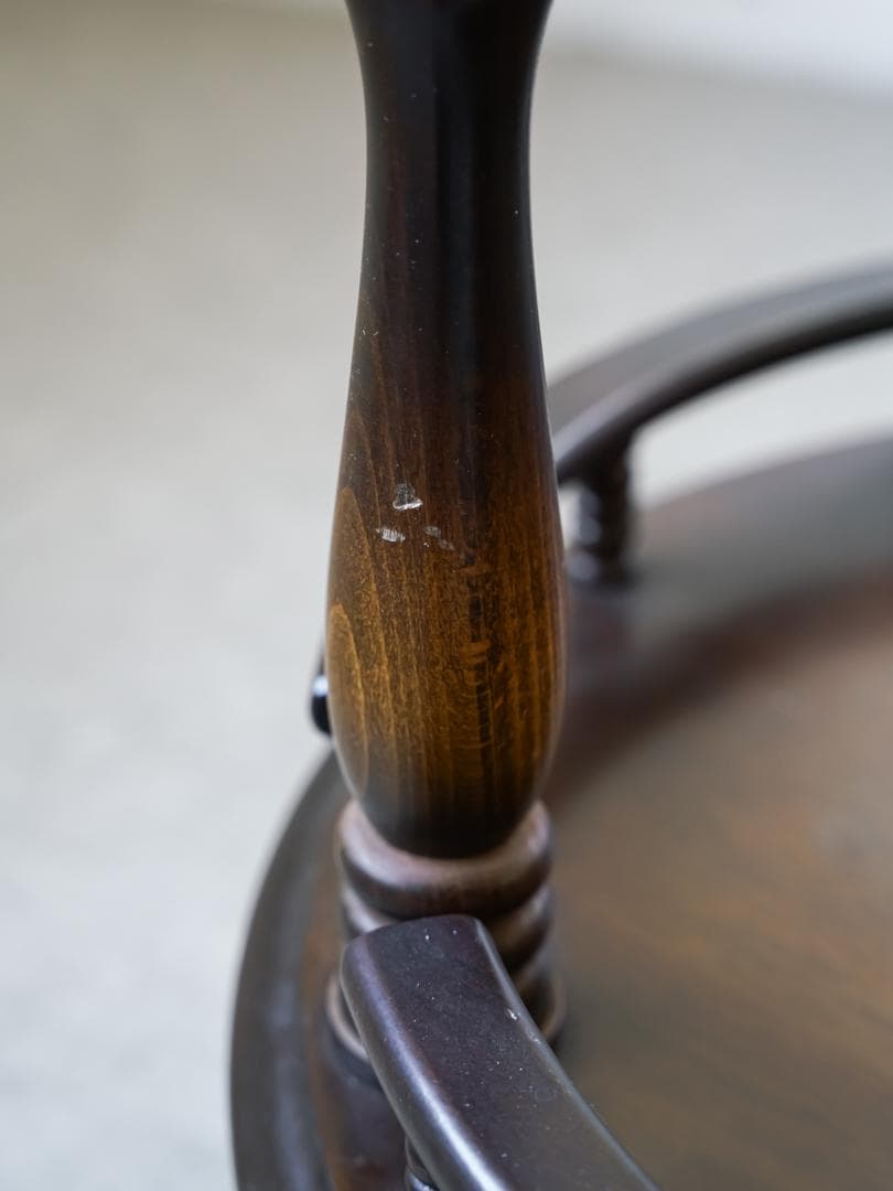 70's 飛騨産業/キツツキマーク ワゴンテーブル ミッドセンチュリー