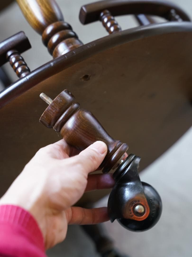 70's 飛騨産業/キツツキマーク ワゴンテーブル ミッドセンチュリー