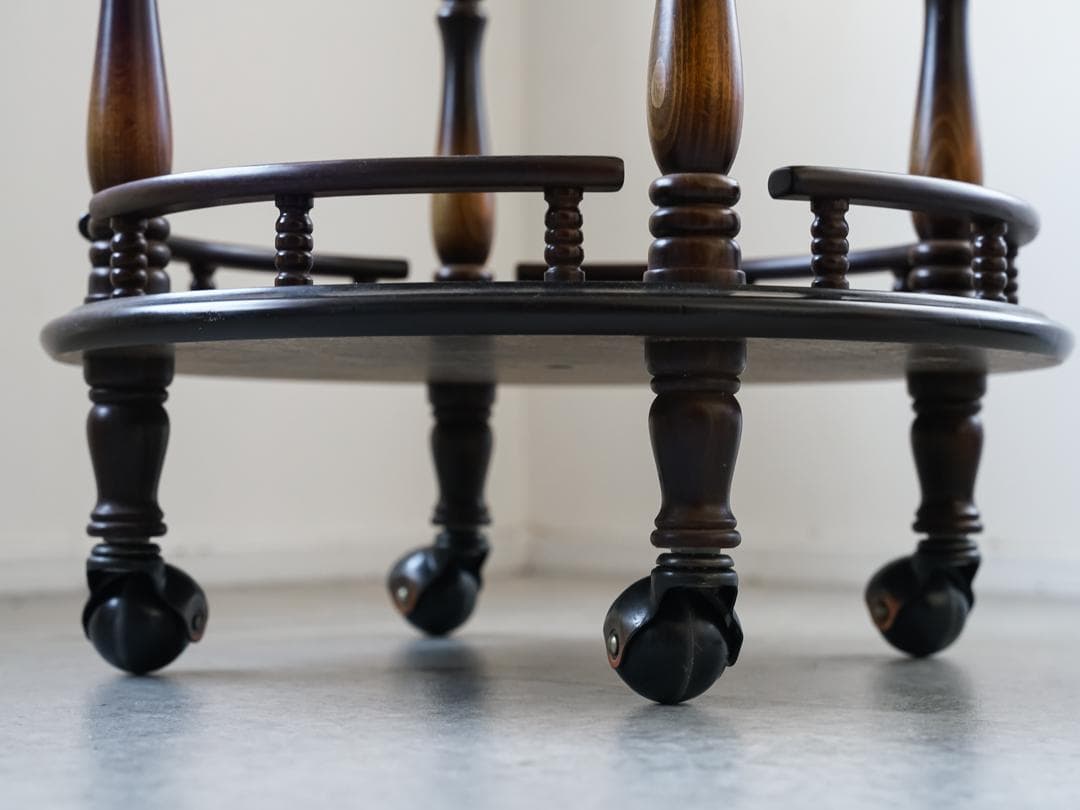 70's 飛騨産業/キツツキマーク ワゴンテーブル ミッドセンチュリー