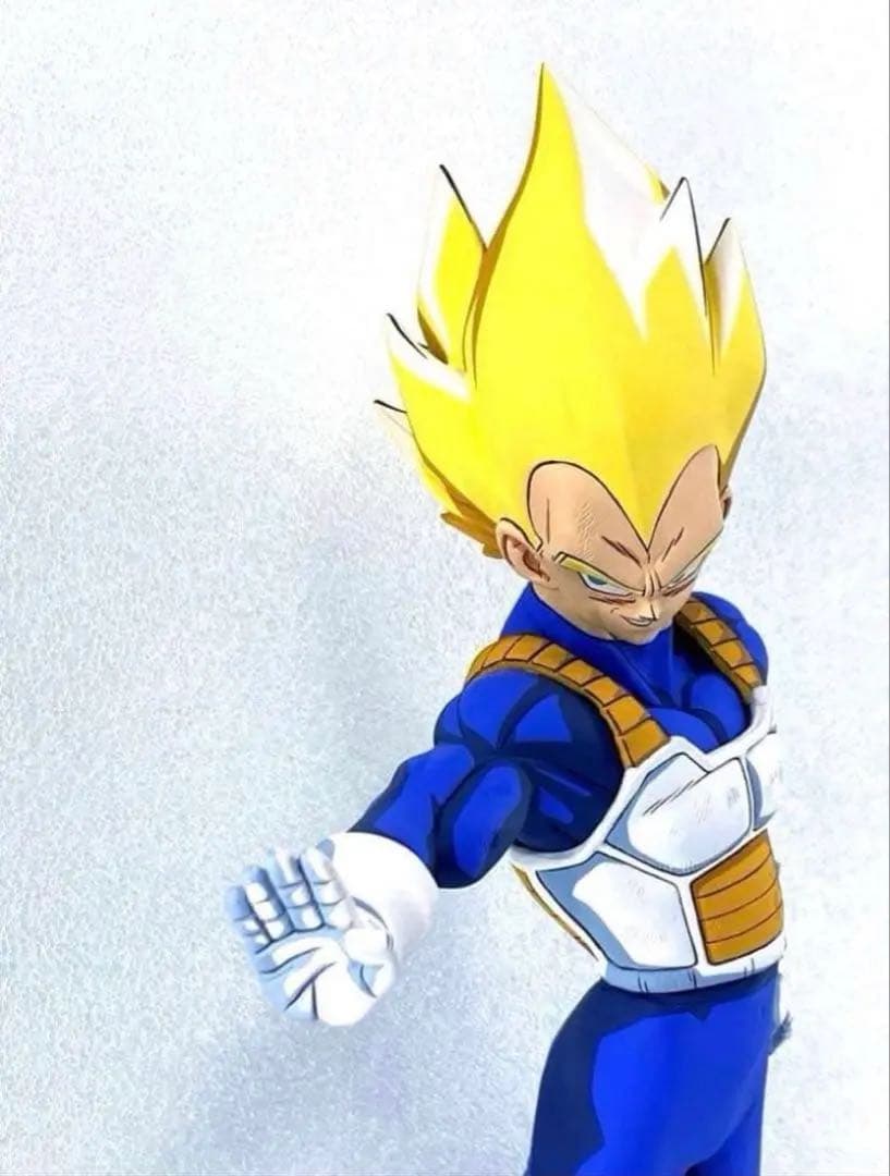 リペイント　二次元彩色　ドラゴンボール　SMSP 超サイヤ人ベジータ　カスタム品
