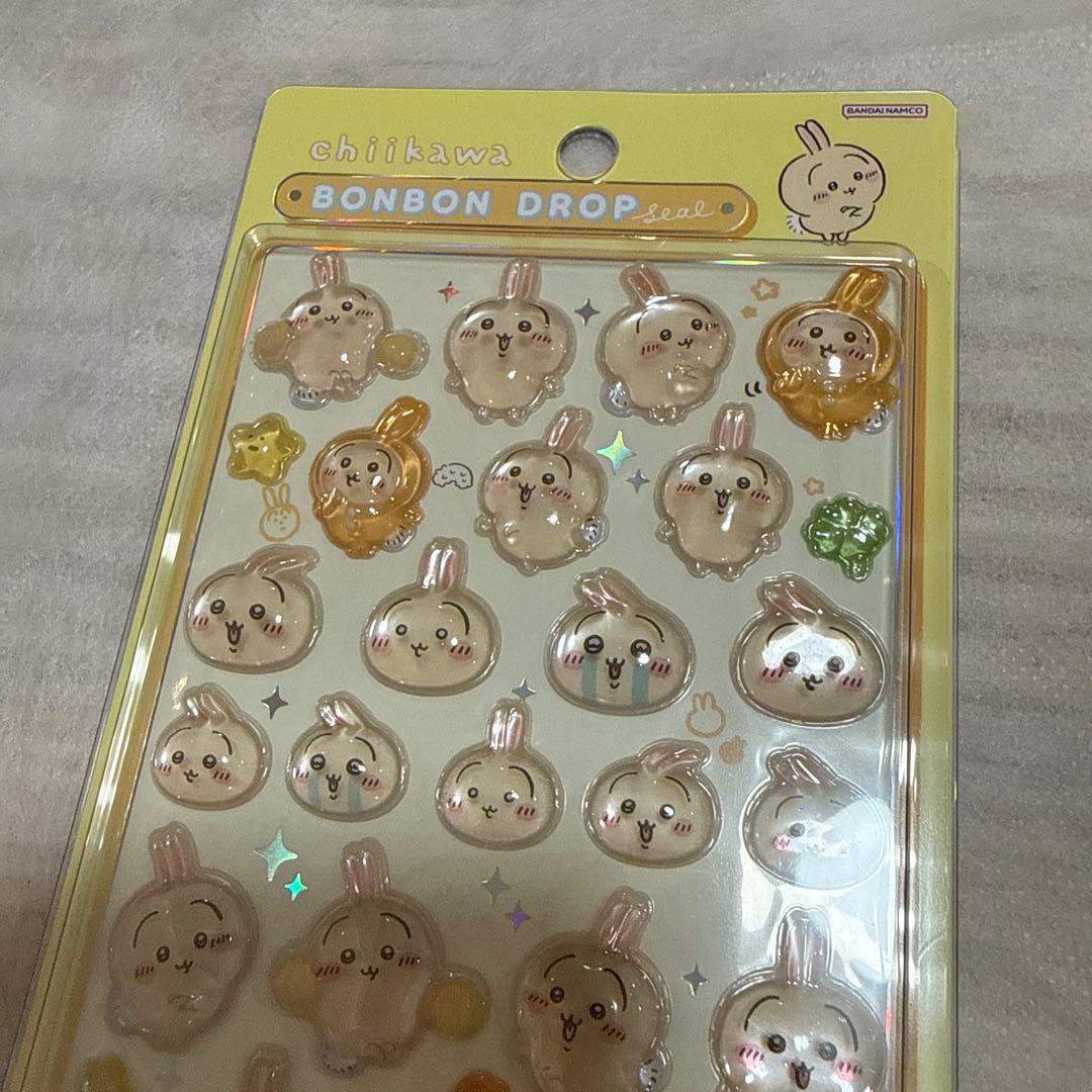 【正規品】ボンボンドロップシール ちいかわ 第一弾 4種　4枚　コンプリート