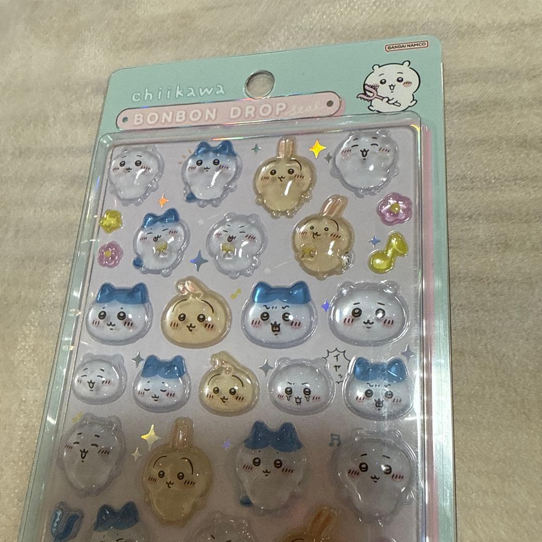【正規品】ボンボンドロップシール ちいかわ 第一弾 4種　4枚　コンプリート