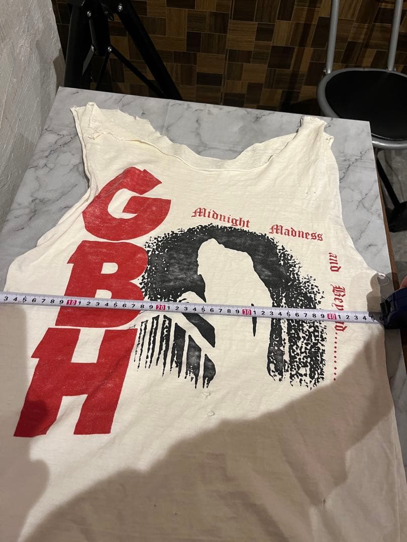 【希少・ボロ】GBH カットオフシャツ