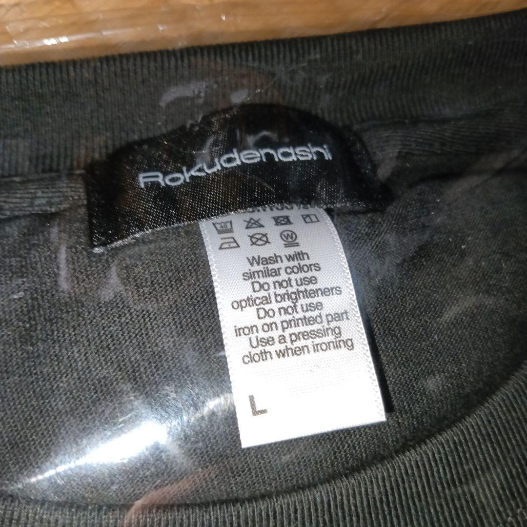 ロクデナシ ロゴTシャツ ビッグシルエットT Lサイズ