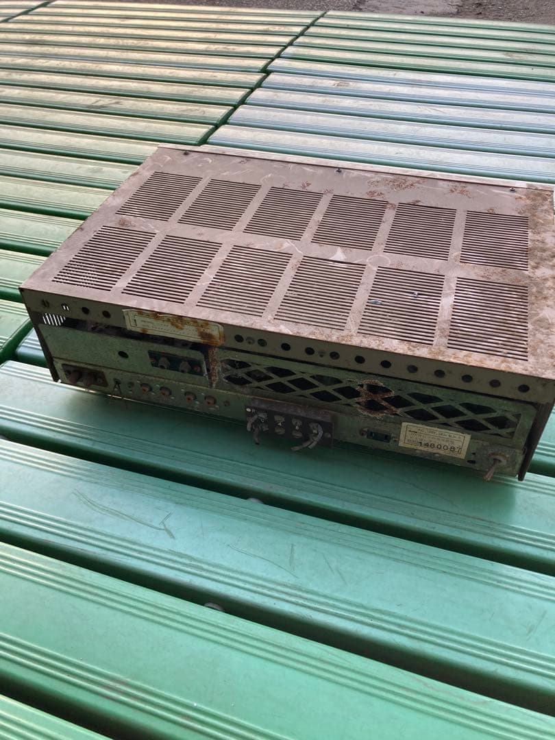 ビクターAST-10真空管式ラジオチューナー シルバーパーツ取りに