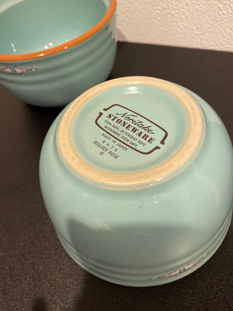 たろぺん　ノリタケ　ストーンウェア　ボルダーリッチ　ボウル　①