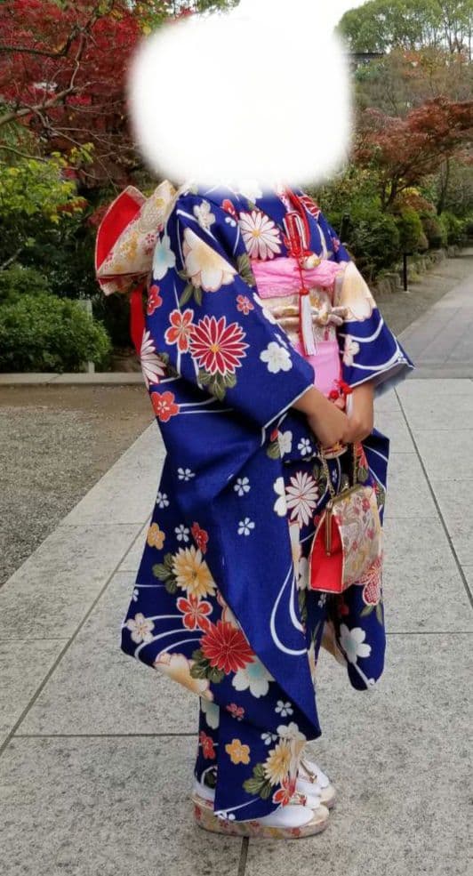 【七五三、七歳用】女児着物セット