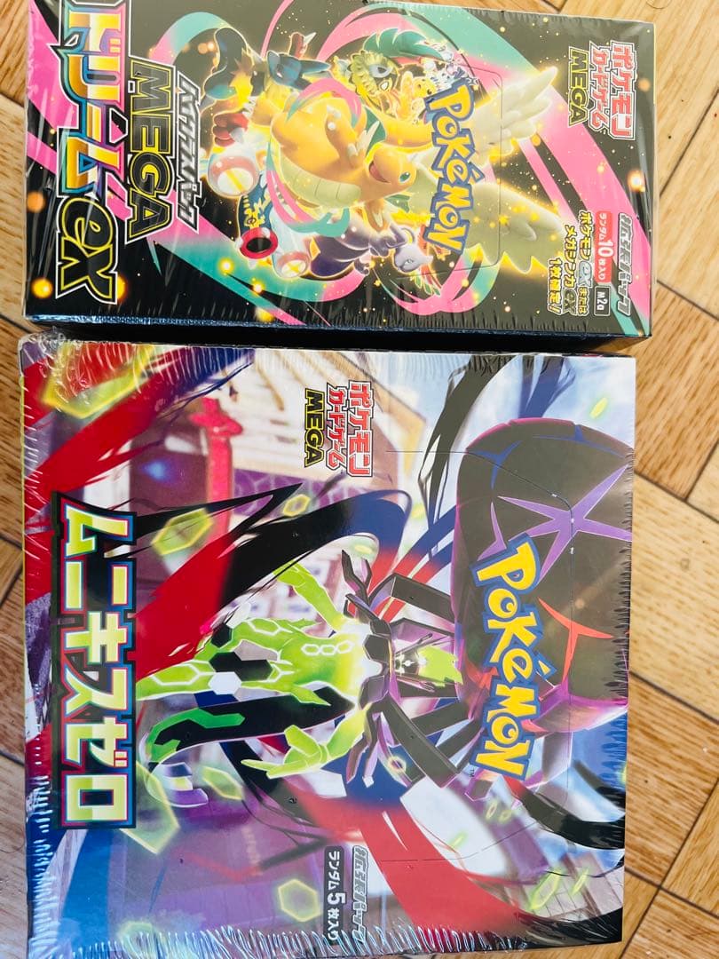 ポケモンカード　メガドリームex 1BOXポケモンカードムニキスゼロ 1BOX