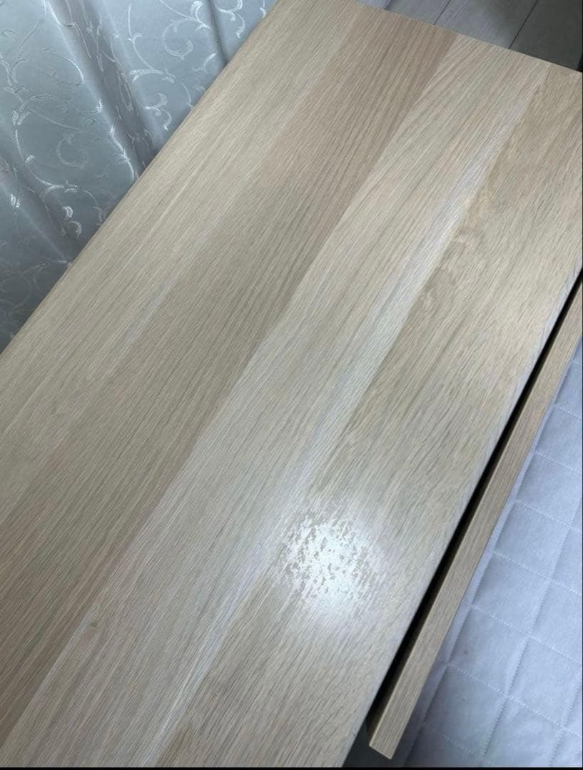 IKEA　テレビボードベストー　ナチュラルウッド　引き出し開き扉