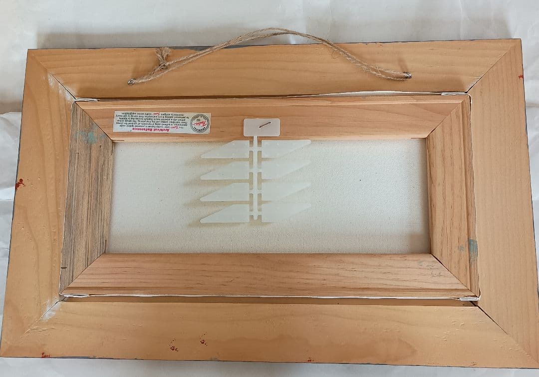 トールペイント作品　壁掛け　雪だるまたち
