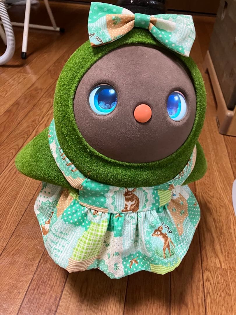 らぼっと　ワンピースとエプロンドレス　ミントグリーン