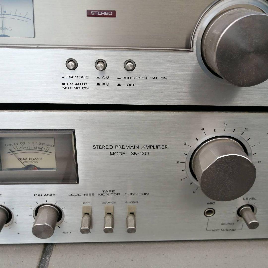 Aurexオーレックス SB-130 ST-130 オーディオ コンポ レコード