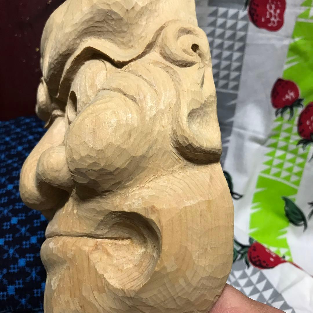 木彫面　おおべしみ