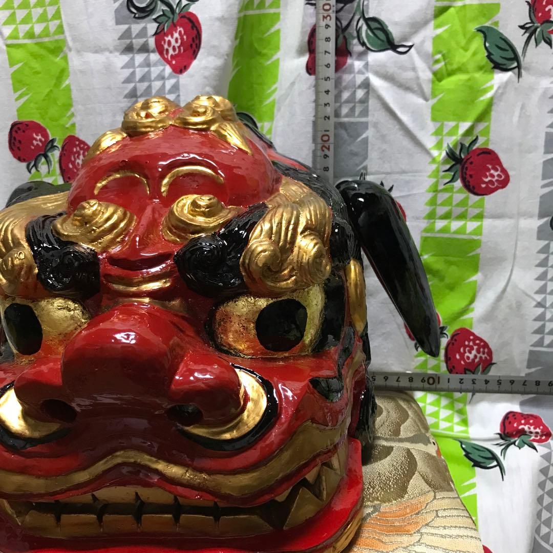 獅子頭置物