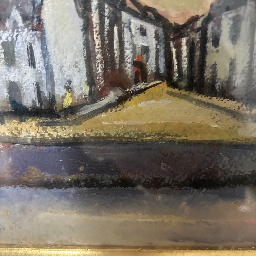 『￼真￼￼￼作』￼￼ ￼全道￼展￼会員　箱根寿保　「￼ブルターニュの港町」