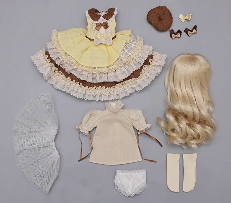AX117 BJD 1/4 ドール本体 Dicky 球体関節人形 ハンドメイド
