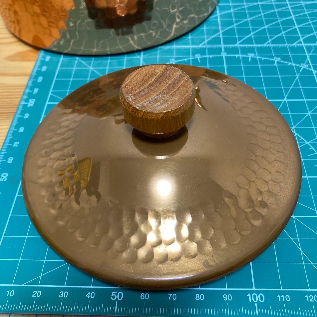 銅製 やかん ケトル 美品　笛無し　ヤカン　1.6リットル〜目安