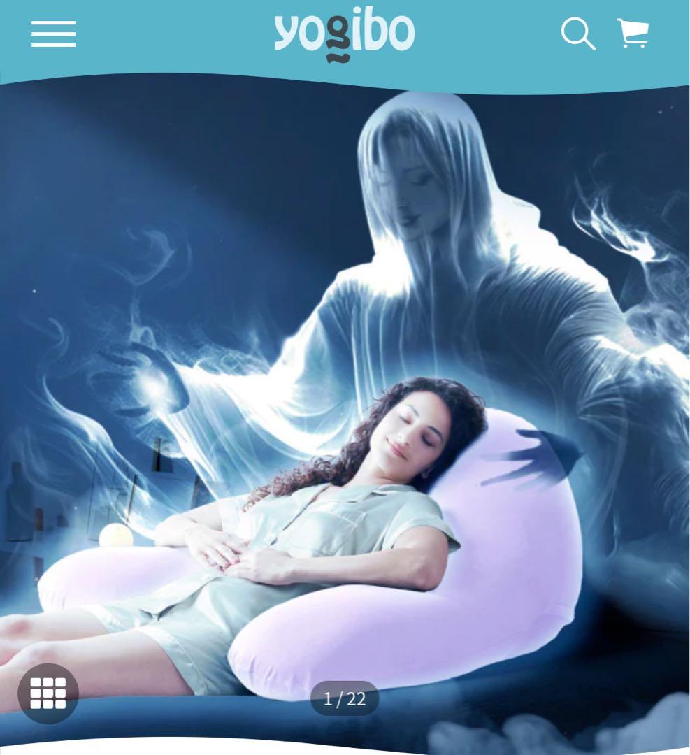 Yogibo Ghost ヨギボー ゴースト　ブルー　カバー