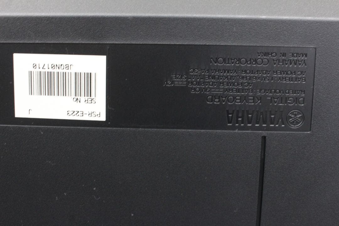▲良品 YAMAHA/ヤマハ 電子ピアノ PSR-E223