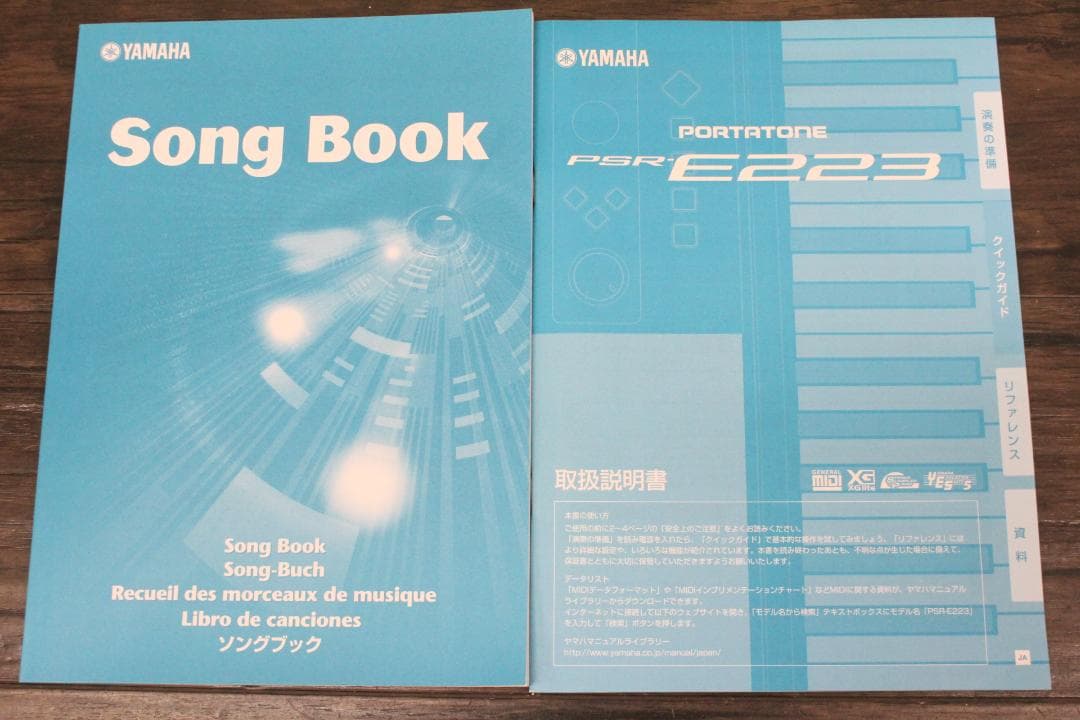 ▲良品 YAMAHA/ヤマハ 電子ピアノ PSR-E223