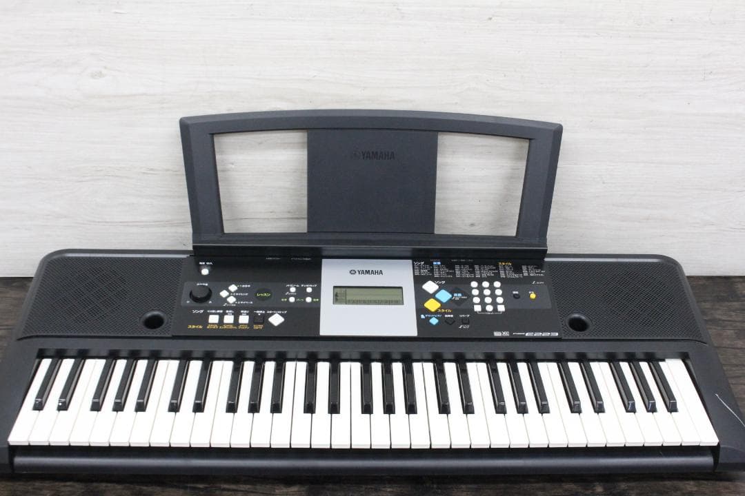 ▲良品 YAMAHA/ヤマハ 電子ピアノ PSR-E223