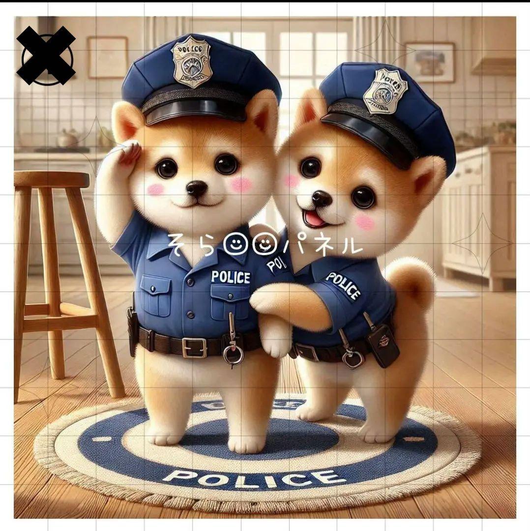 ❦ワンコの警察官ごっこ☆ご予約受付ページ❦