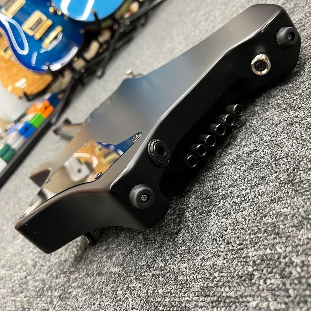 【11828】HEX GUITAR N400 BLACK ヘッドレスギター