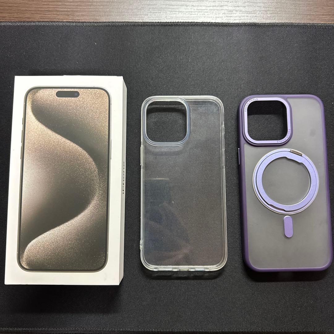 【極美品】iPhone 15 Pro Max 1TB SIMフリー