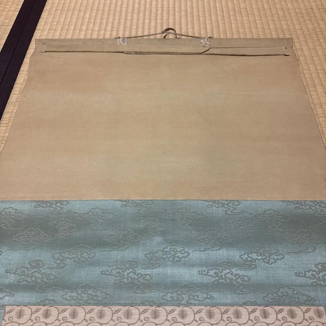 掛軸 共箱 桃の節句 雛人形 ひな祭り 行事 祝　アンテーク