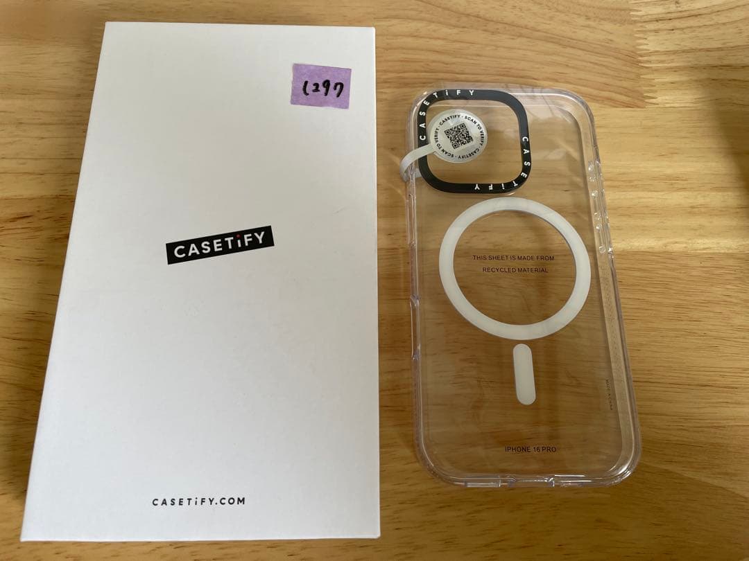 CASETiFY クリア MagSafe対応 iPhone 16 Pro ケース