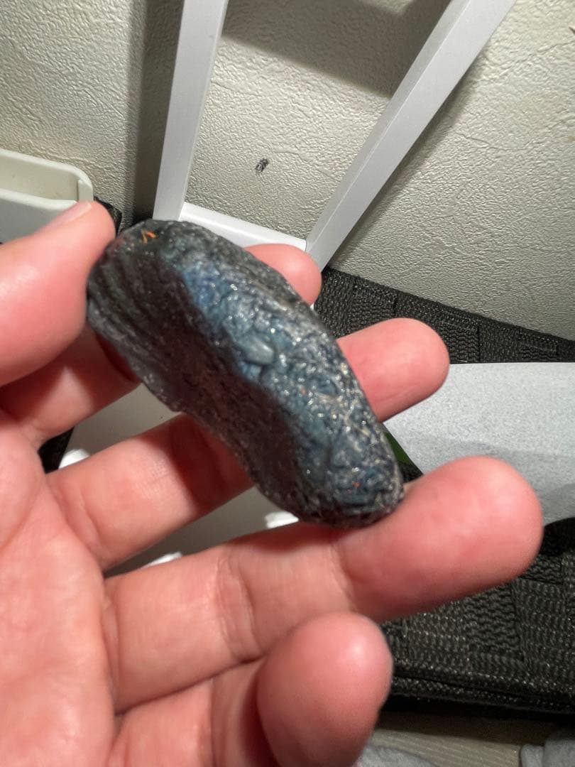 研磨品　十勝石玲瓏　パステルカラーレインボーオブシディアン