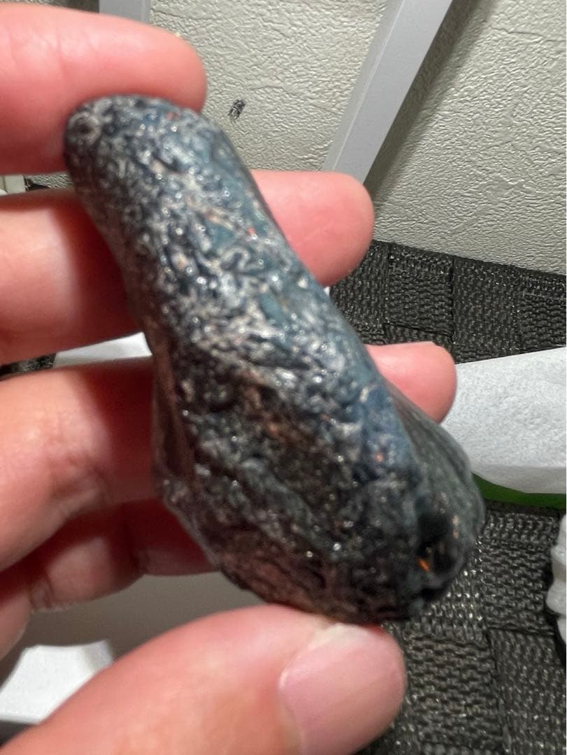 研磨品　十勝石玲瓏　パステルカラーレインボーオブシディアン