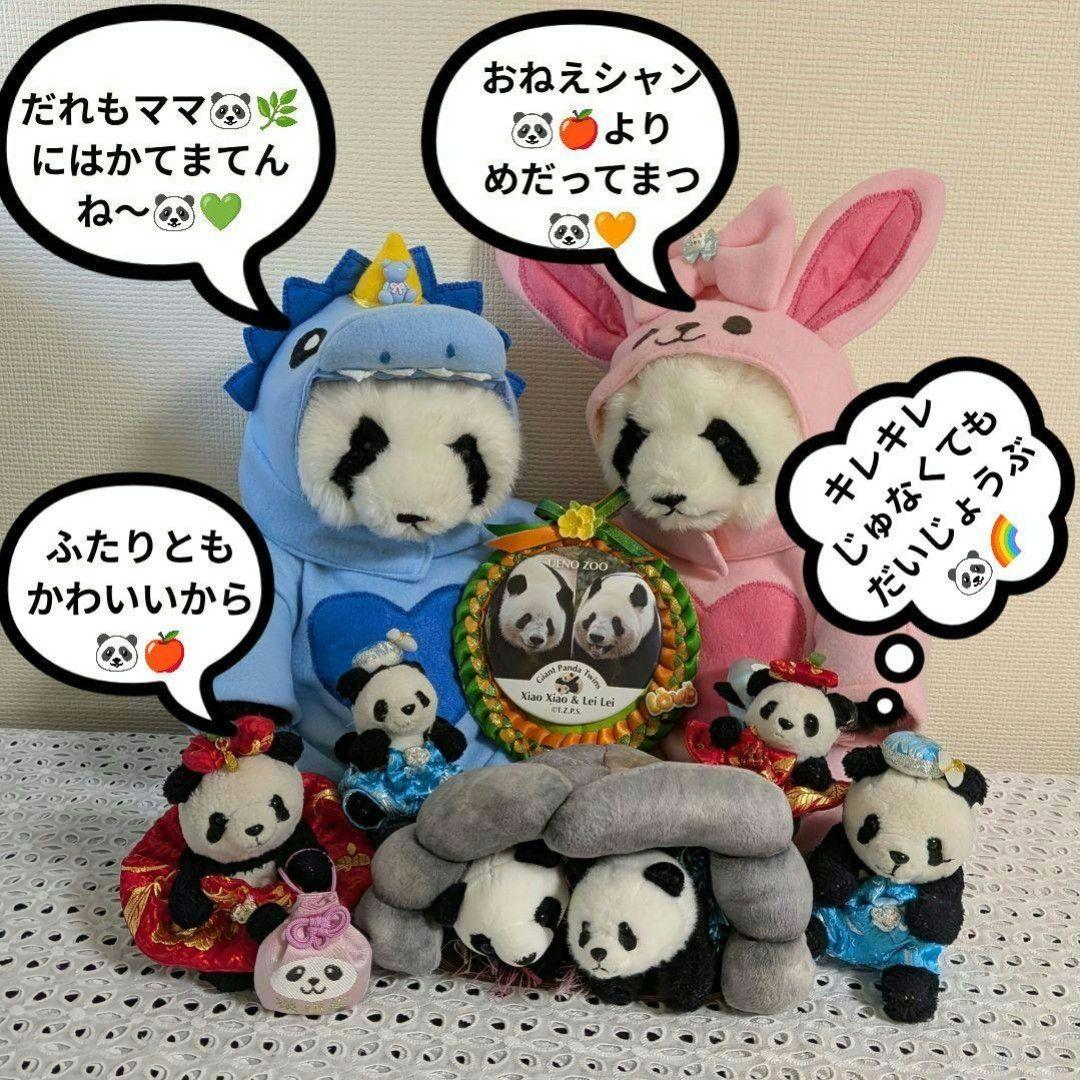 【シャンシャン様オーダー】だっこシャオレイ♡怪獣うさぎ変身コスチュームセット
