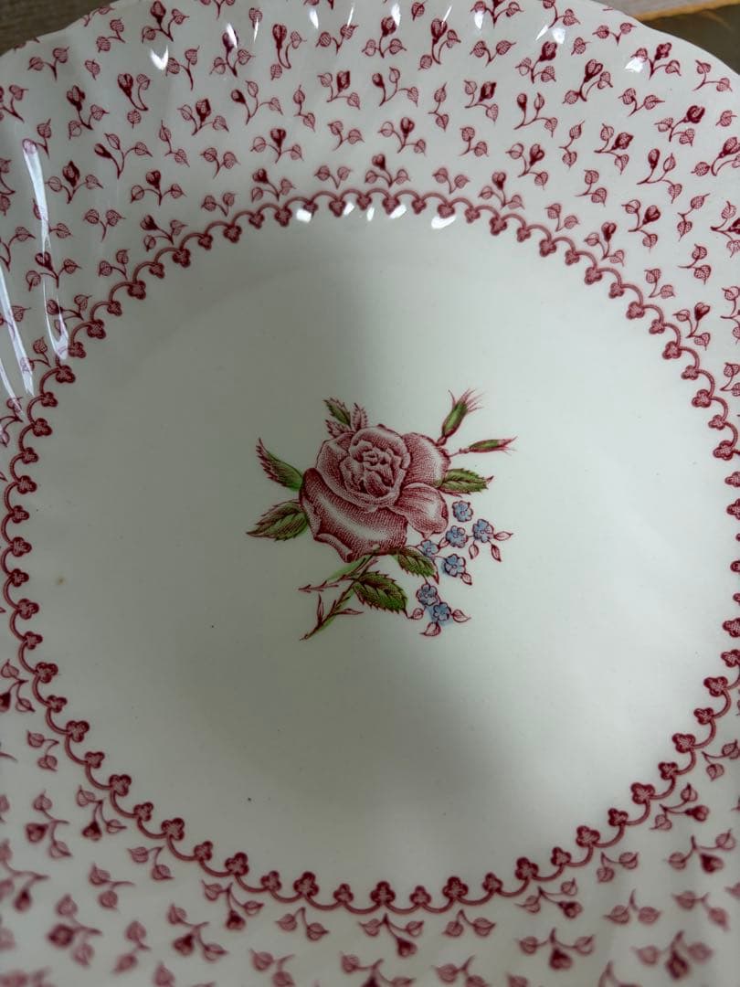 Johnson Bros Rose Bouquet シチュー皿4 プレート1枚
