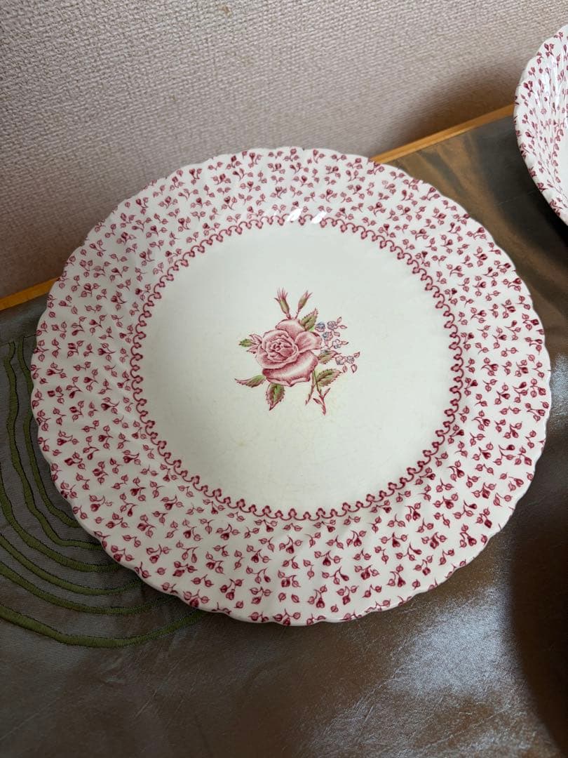 Johnson Bros Rose Bouquet シチュー皿4 プレート1枚