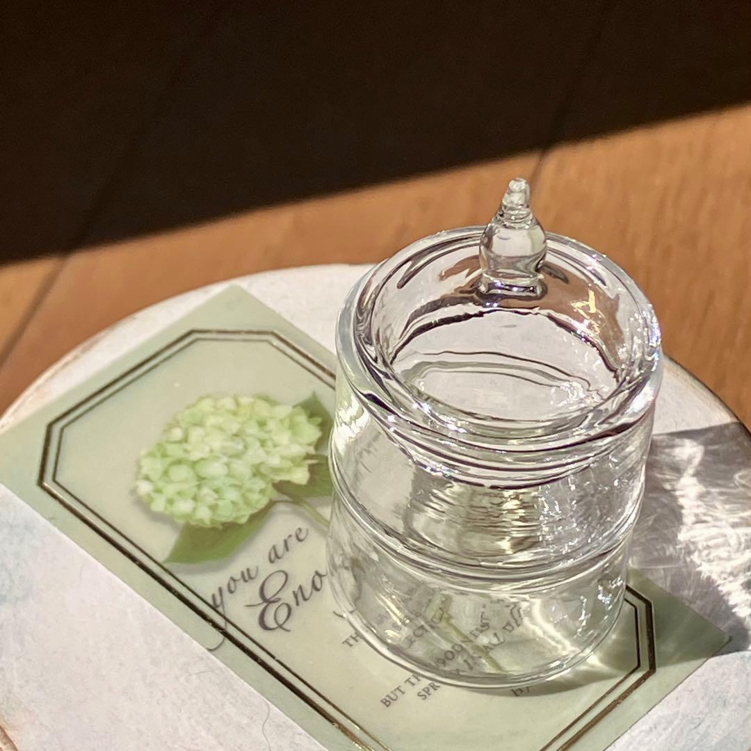 専用ページ　ミニチュアキッチン雑貨　トレイ4点セット　ブラックA、ガラス瓶