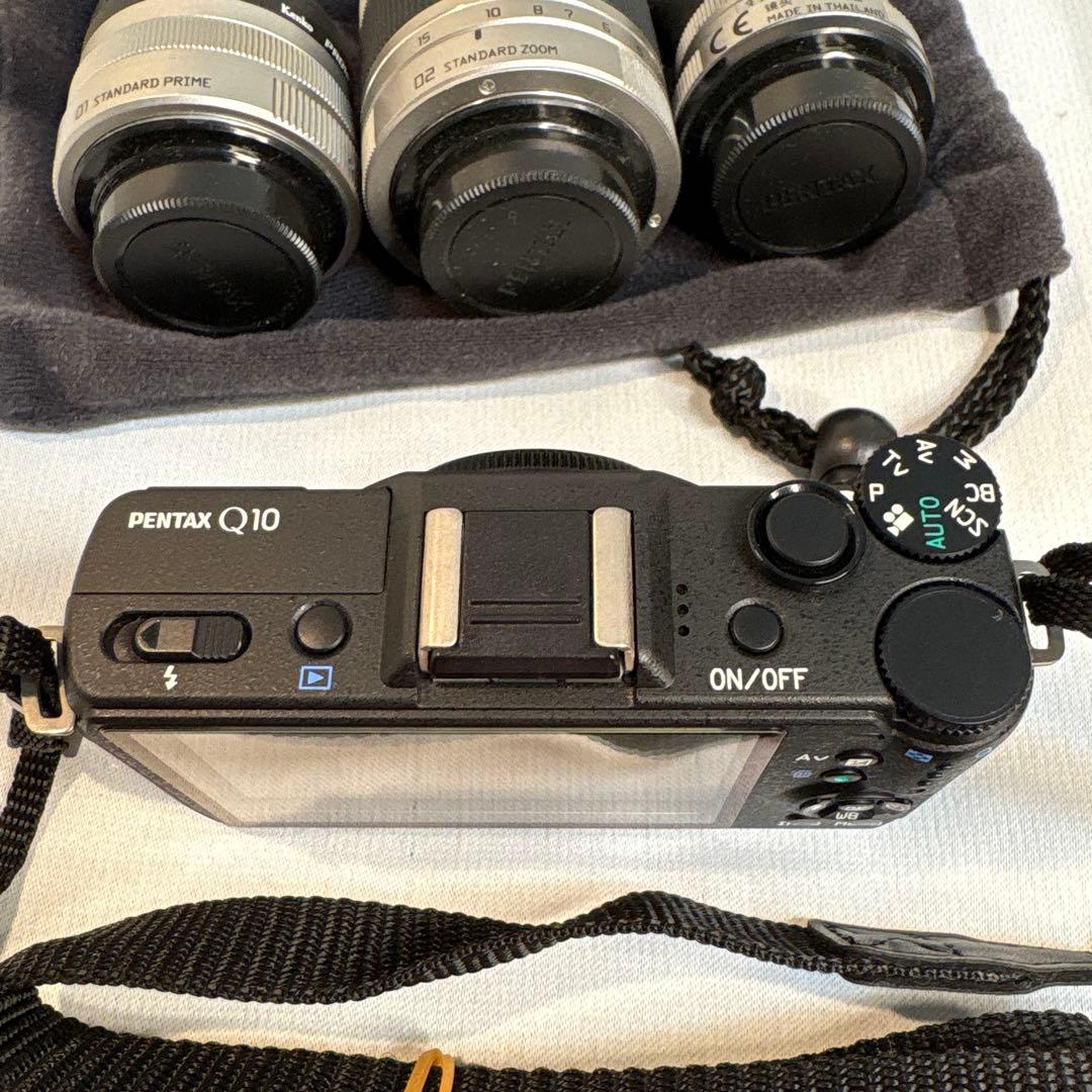 PENTAXQ10 ボディとレンズ ショット数422枚