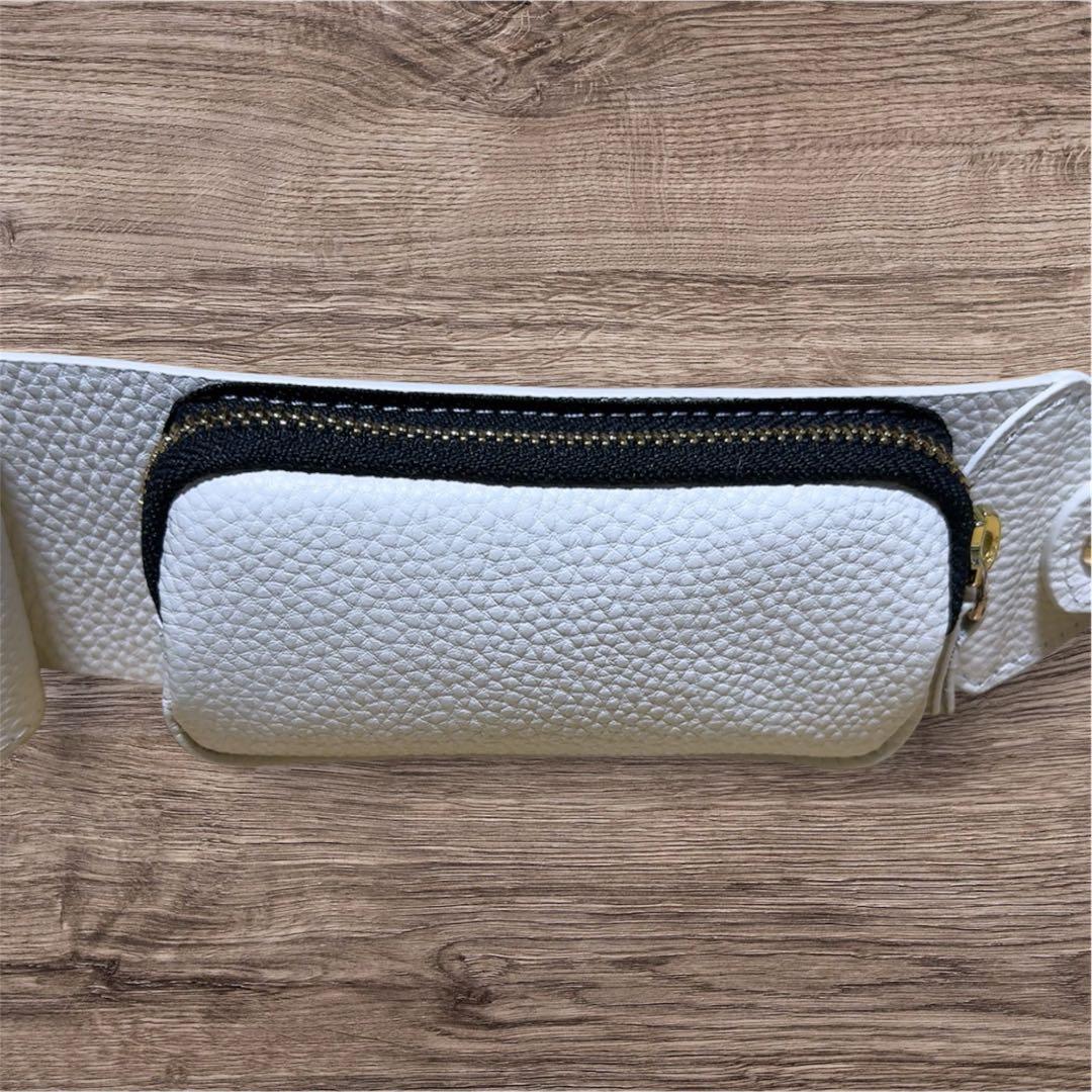 BANDOLIER ホワイトレザー iPhone12mini用ケース