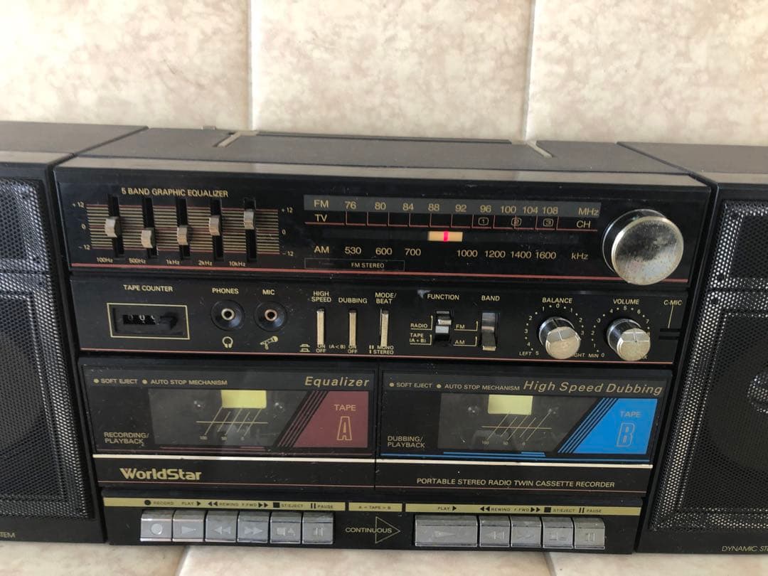 ラジオ・コンポ WorldStar JC-3300(G38)