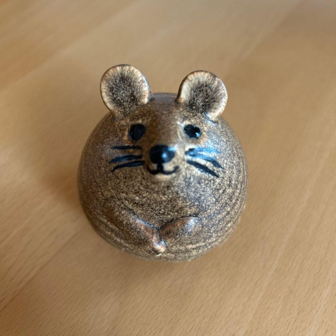3匹のネズミ　ブラウン