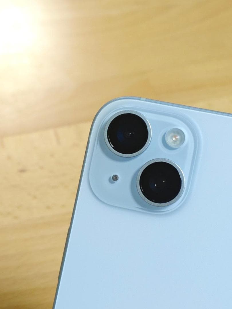 iPhone15 128GB ブルー SIMフリー 純正バッテリー87%