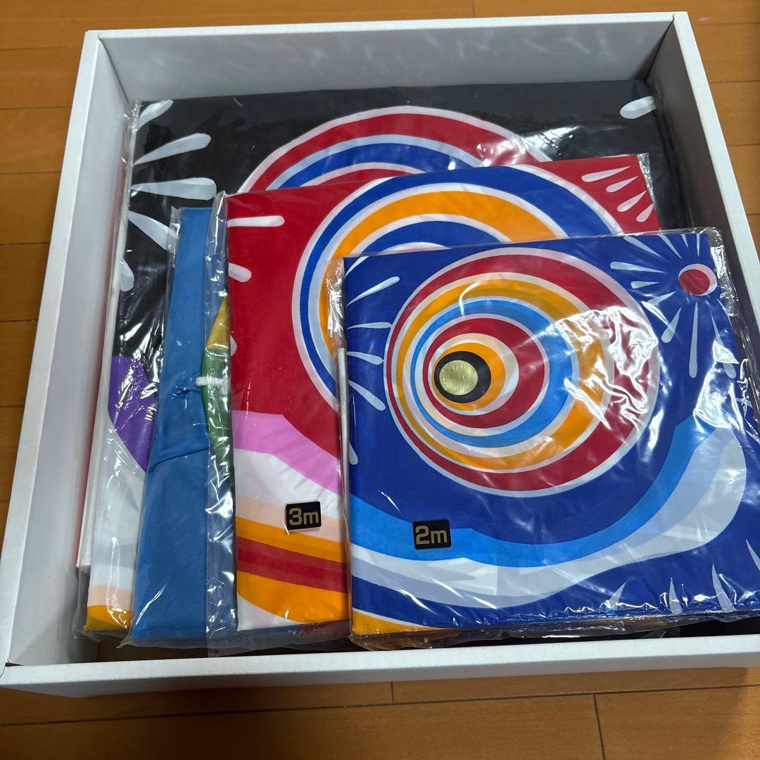 4m 40号　6点セット　俊峰　鯉幟　庭園用　庭用　スタンダード　屋外用　外用