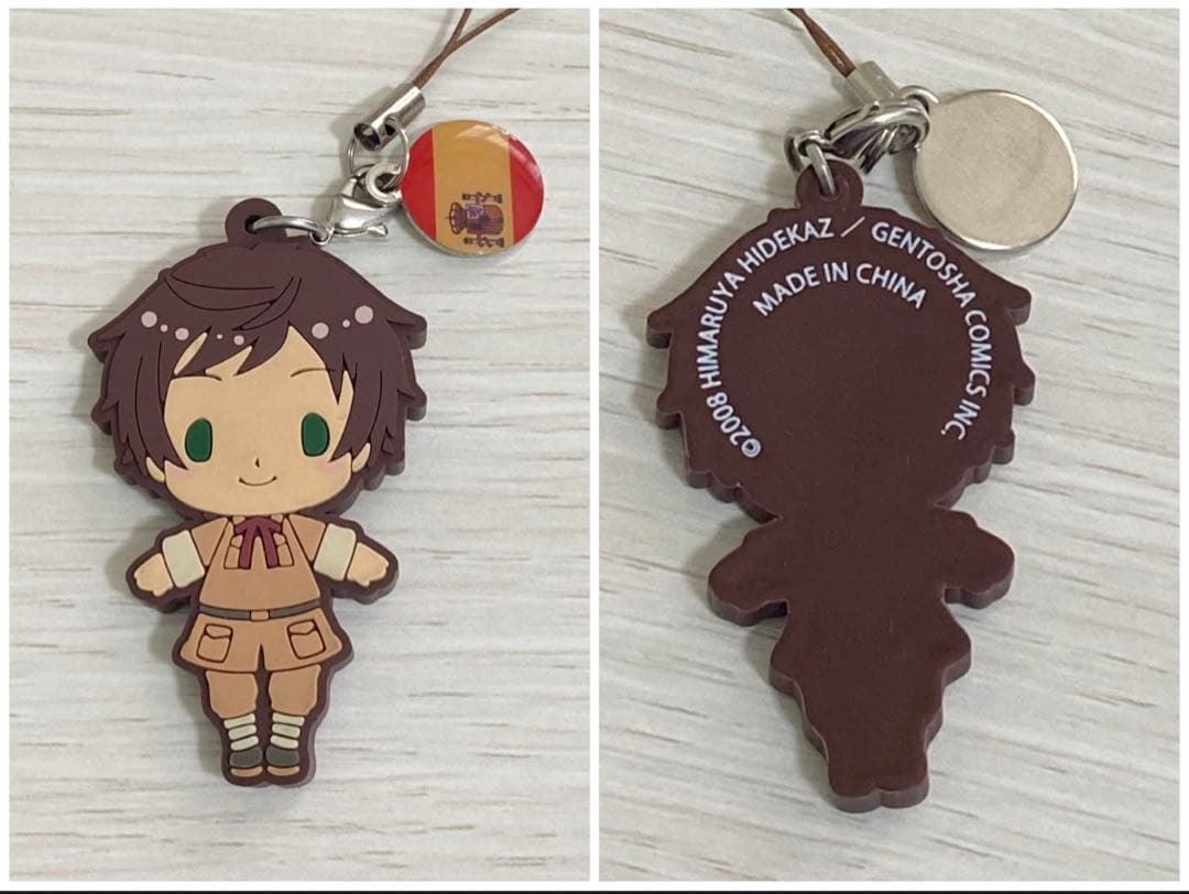 ヘタリア ラバーストラップセット