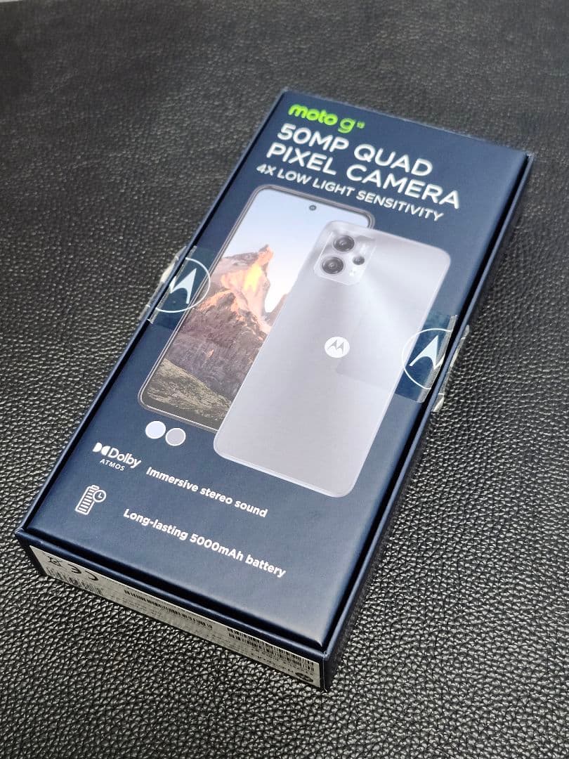 【美品】MOTOROLA　moto g13 スマートフォン　グレー